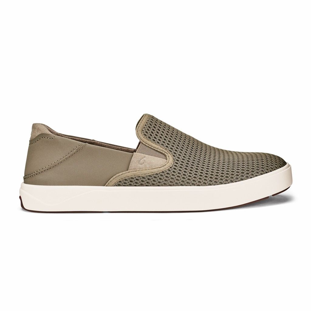 Olukai Men's Lae ahi Slip On Shoe - Clay US968-342